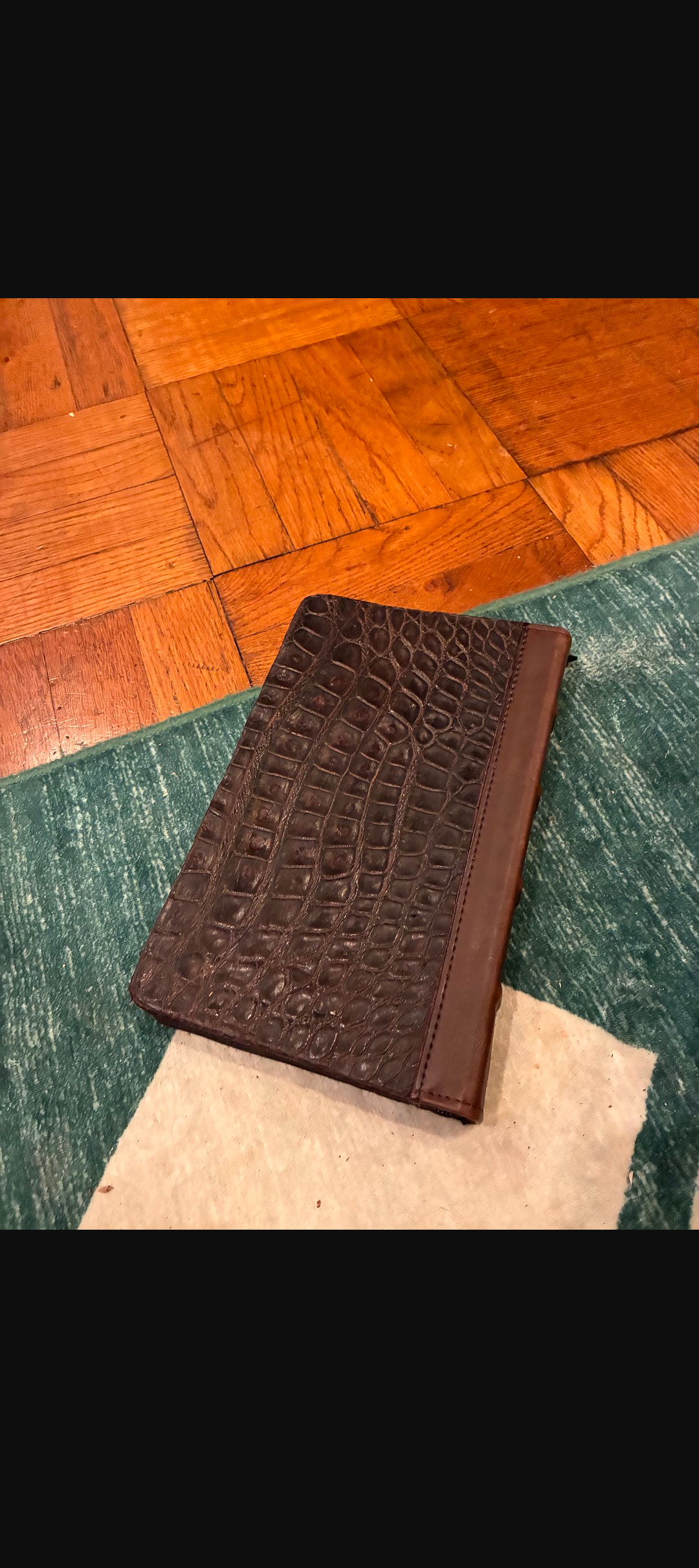 Genuine Wild Louisiana Alligator Leather Padfolio and tablet cases (3 Sizes)