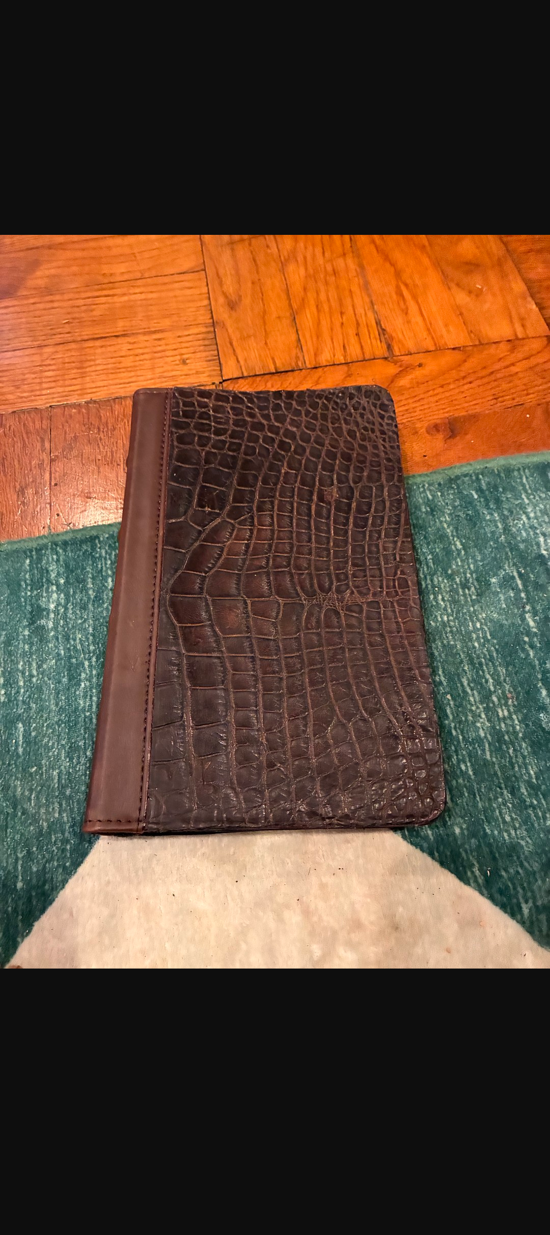 Genuine Wild Louisiana Alligator Leather Padfolio and tablet cases (3 Sizes)